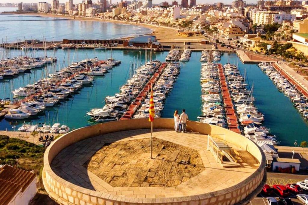 Apartamento Moderno Con Piscina Garaje Wifi Ac El Campello Esterno foto