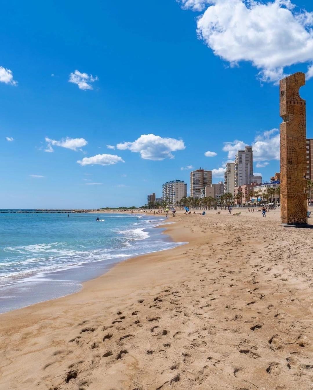Apartamento Moderno Con Piscina Garaje Wifi Ac El Campello Esterno foto